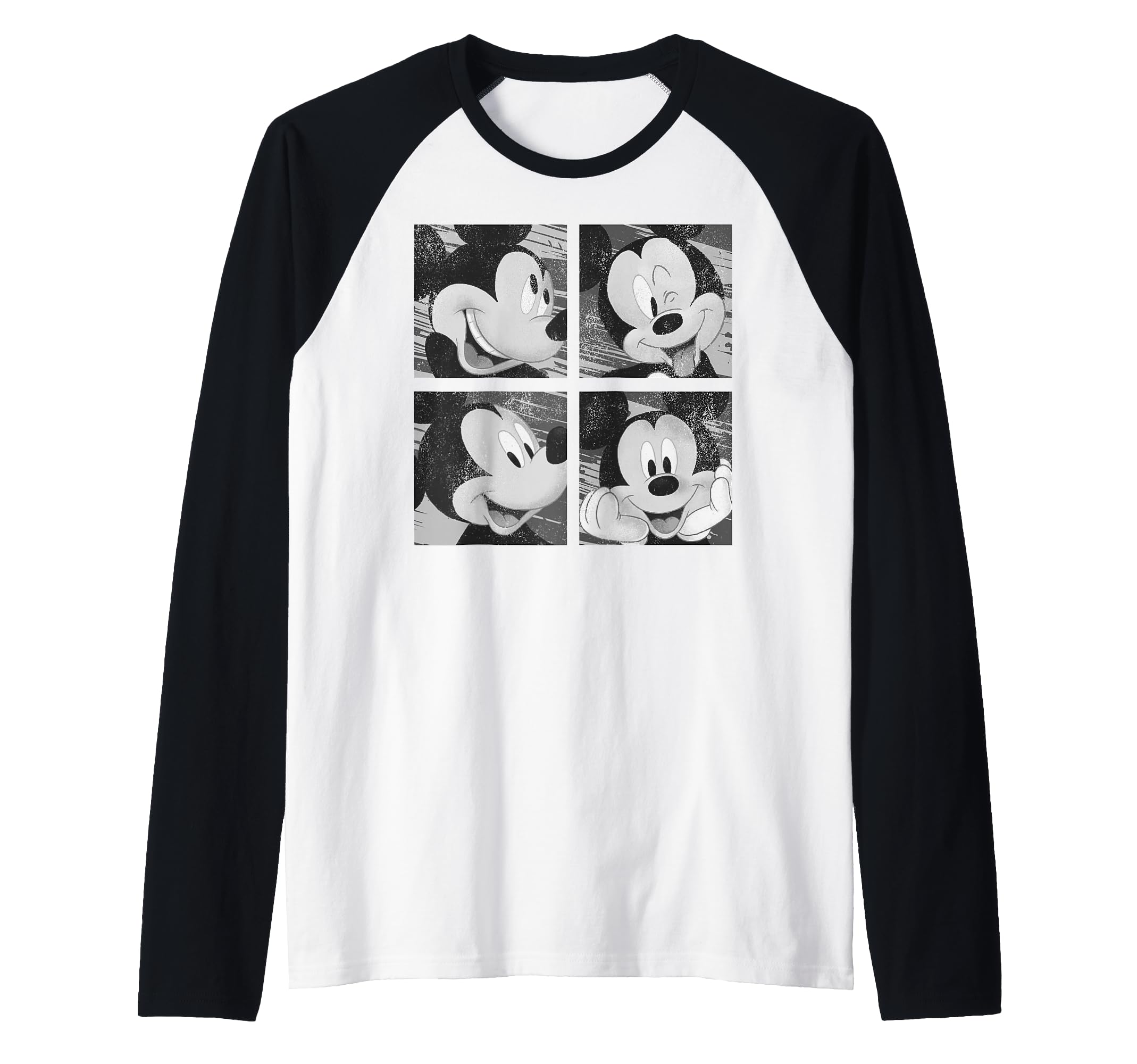 Mickey Mouse t-shirt baseball raglan pour vos sorties décontractées