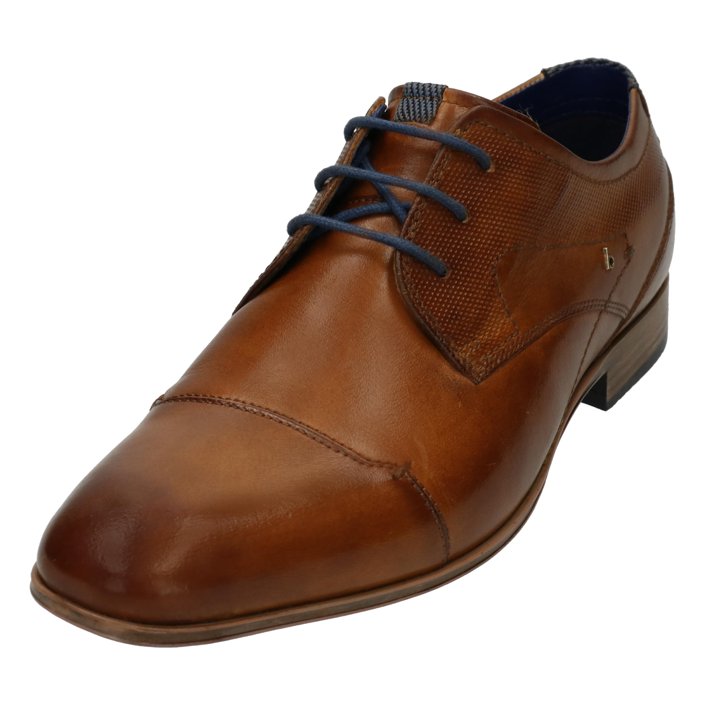 bugatti man Herren sportliche Schnürer, Männer Schnürhalbschuhe,Schnuerung,Freizeit,leger,schnürschuhe,Sneaker,Men's,Cognac (6300),43 EU/EU UK