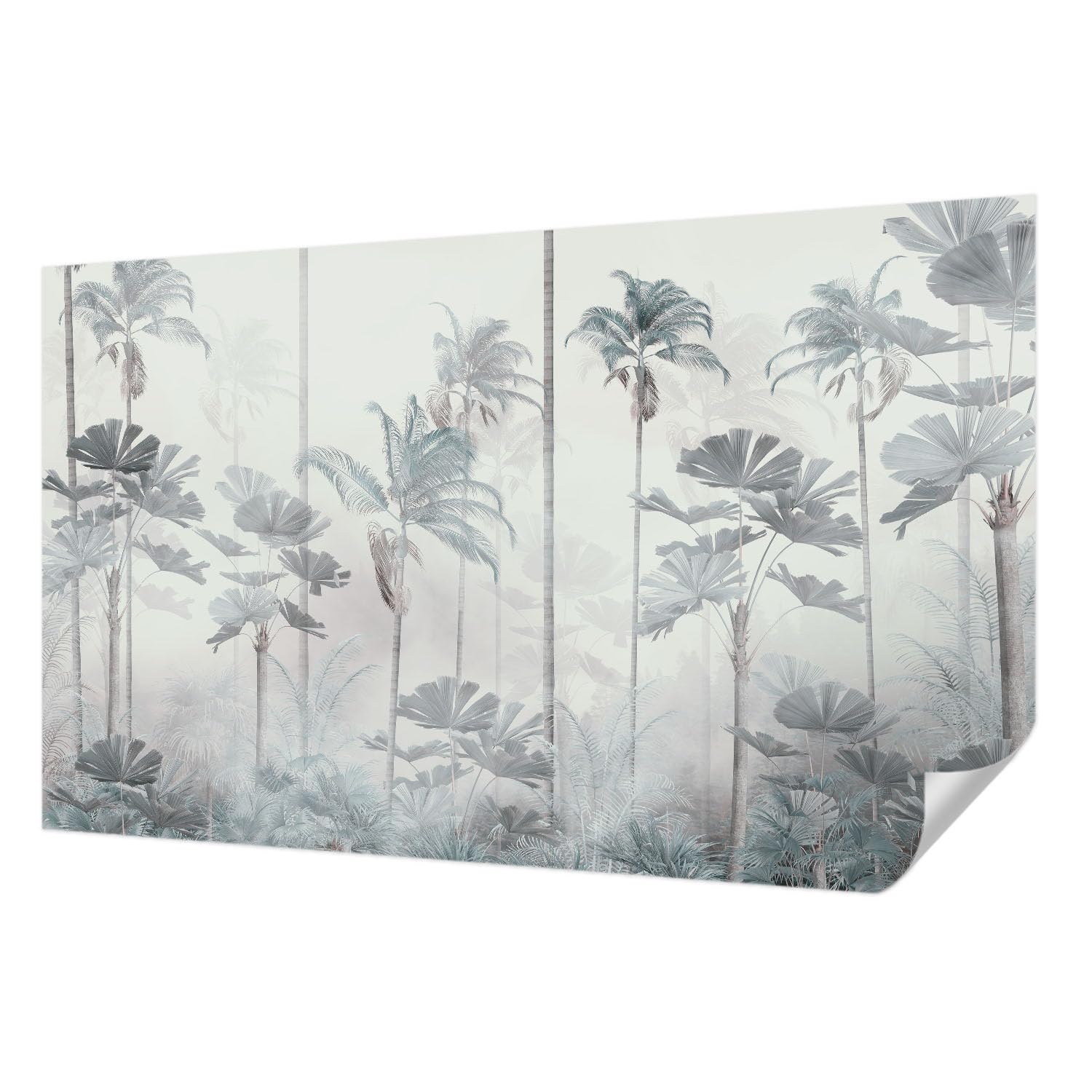 Paysage tropical panoramique adhésif 416x254 cm Tulup décoration