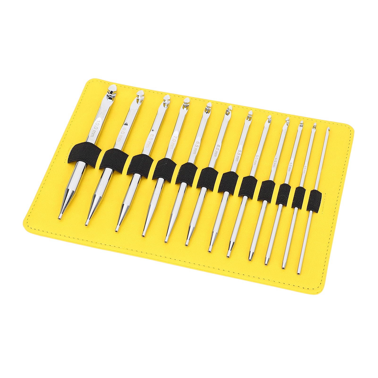 Zestaw wymiennych drutów okrągłych Kuuleyn, 12 szt., od 3 mm do 10 mm, aluminiowy szydełko, wielofunkcyjne akcesoria do szycia, entuzjaści rękodzieła, początkujący, majsterkowicze