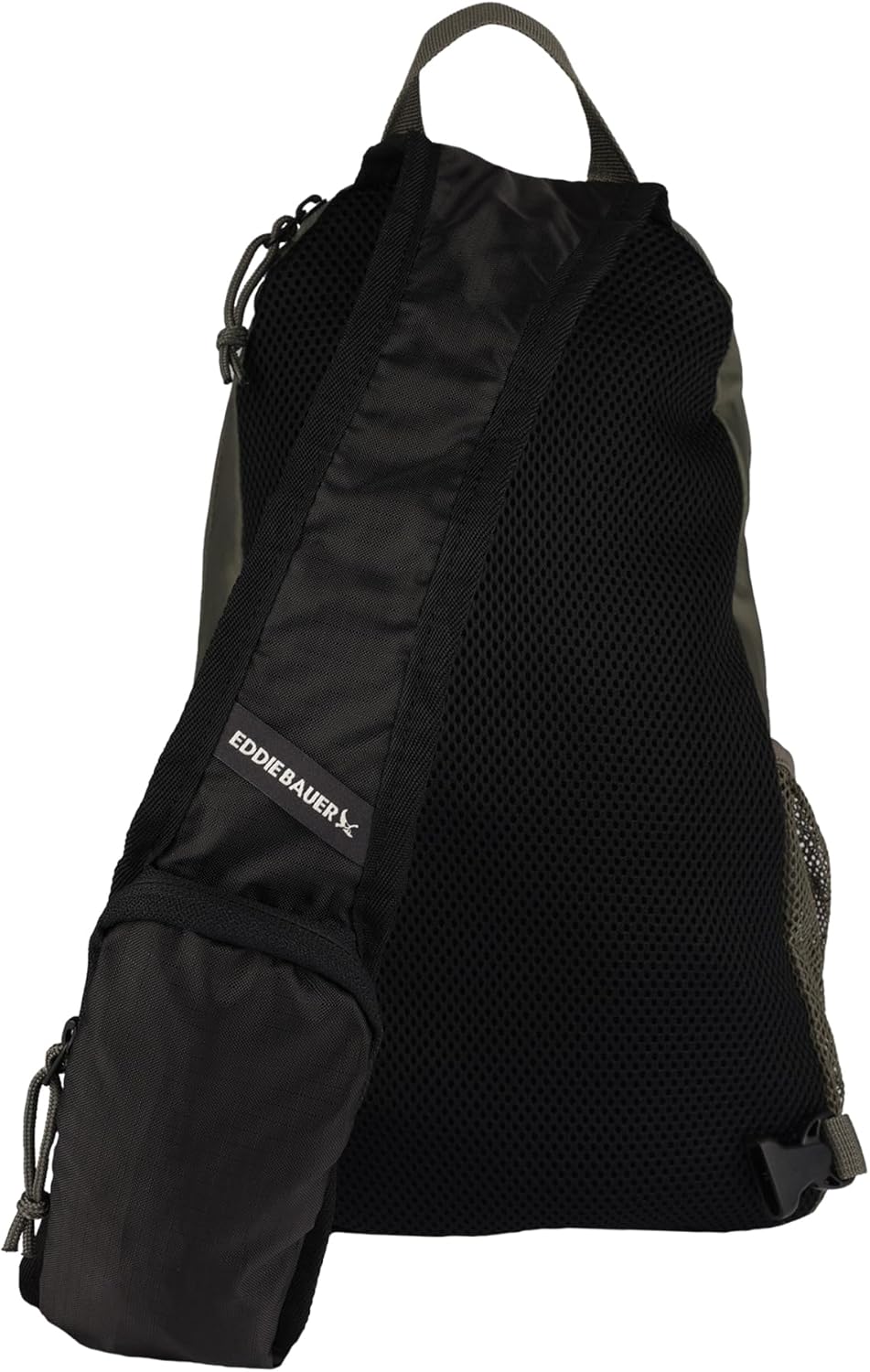 Eddie Bauer Stowaway Packable Sling Bag | Foldable | Travel | Outdoor | Lightweight | Compact | Everyday Carry | Ripstop Nylon | 10L - Spruce Green - Image 5