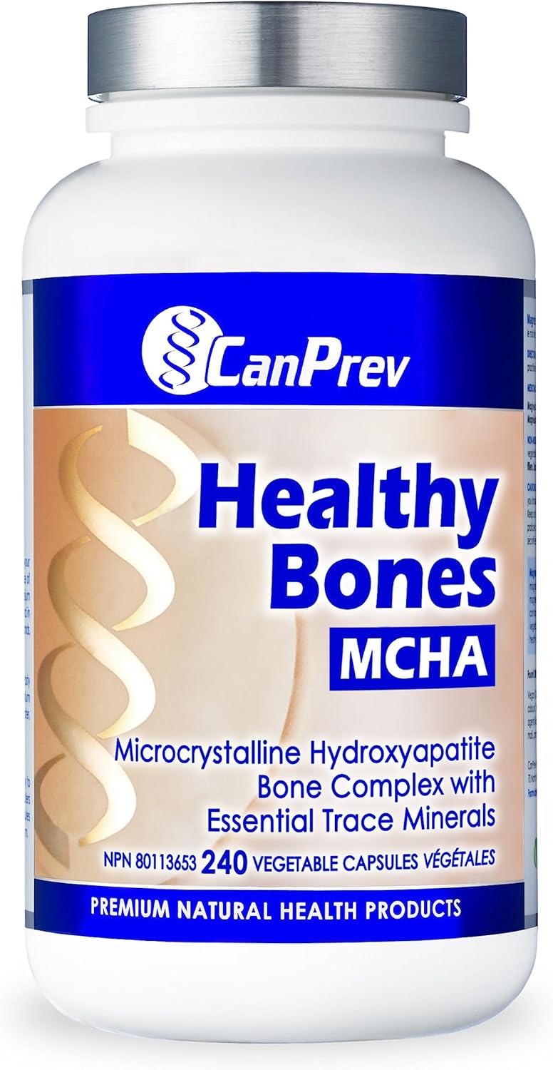 CanPrev Healthy Bones MCHA 240 Capsules Bone Complex with Essential