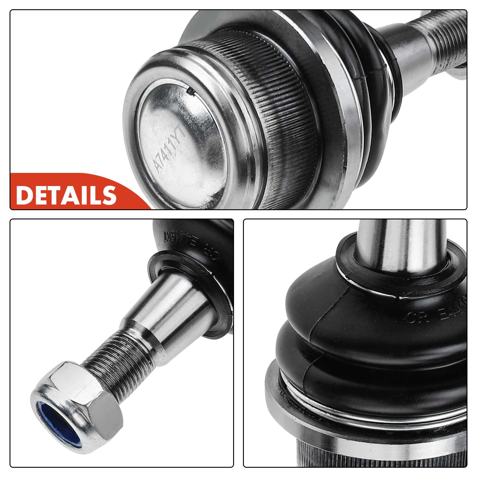 Frankberg 2x Rotule d'essieu avant inférieure 5072958AC | Compatible avec: Extended Cab Pick-up,1500 Crew Cab Pick-up DT,,1500 Extended Cab Pick-up DT,