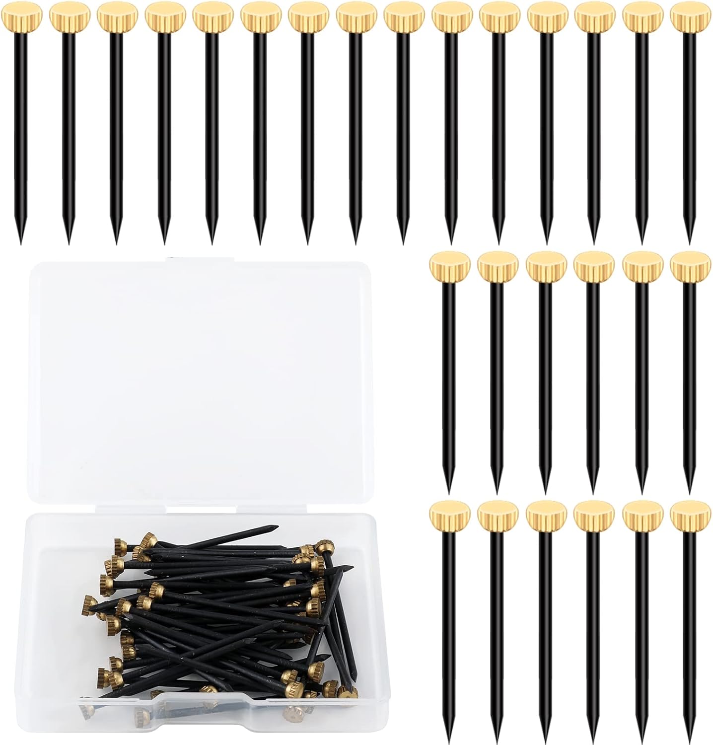50Pcs Picture Hanging Nails Picture Hang Solutions Plaster Picture