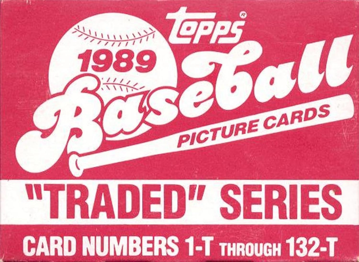 1989 Topps Traded Set Complete M (Mint)