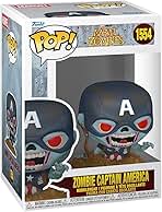Comprar Funko Pop! Marvel: Marvel Zombies S4 – Zombie Captain America - Figura de Vinilo Coleccionable - Idea de Regalo - Mercancia Oficial - Juguetes para Niños y Adultos - Comic Books Fans