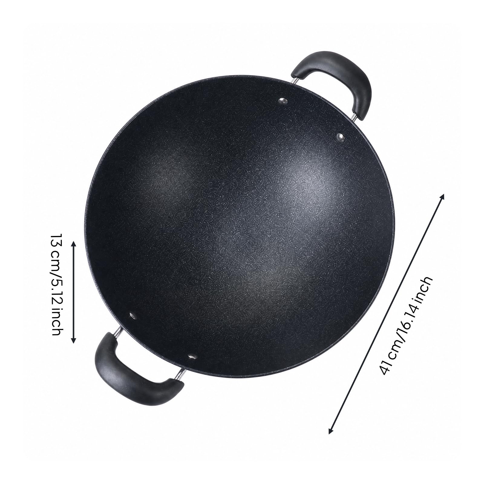 Vielseitig wok, 41CM Stein