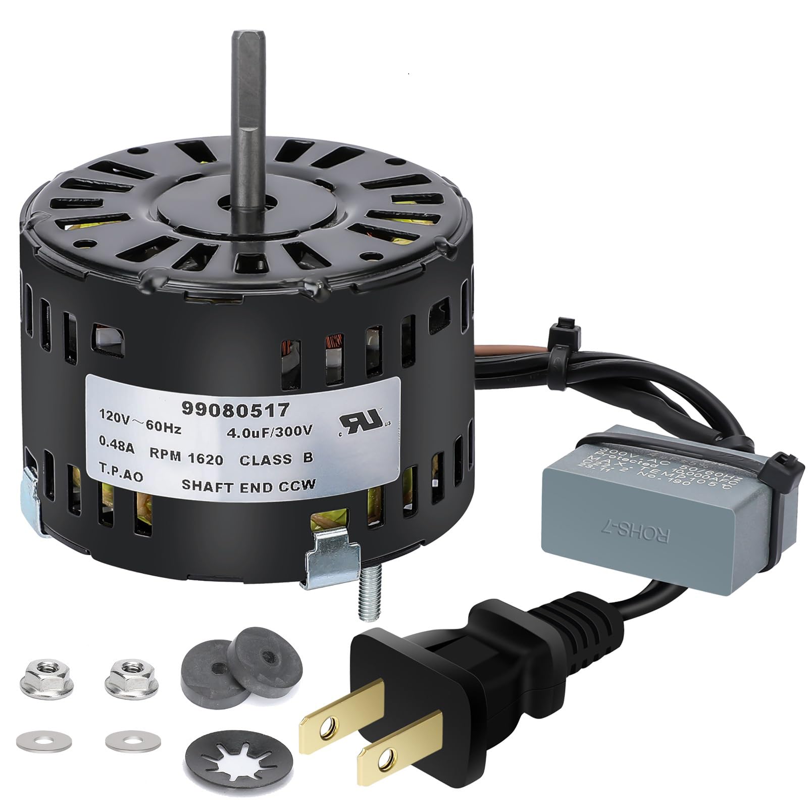 Amazon.com: S99080517 99080517 Bathroom Fan Motor - Compatible 