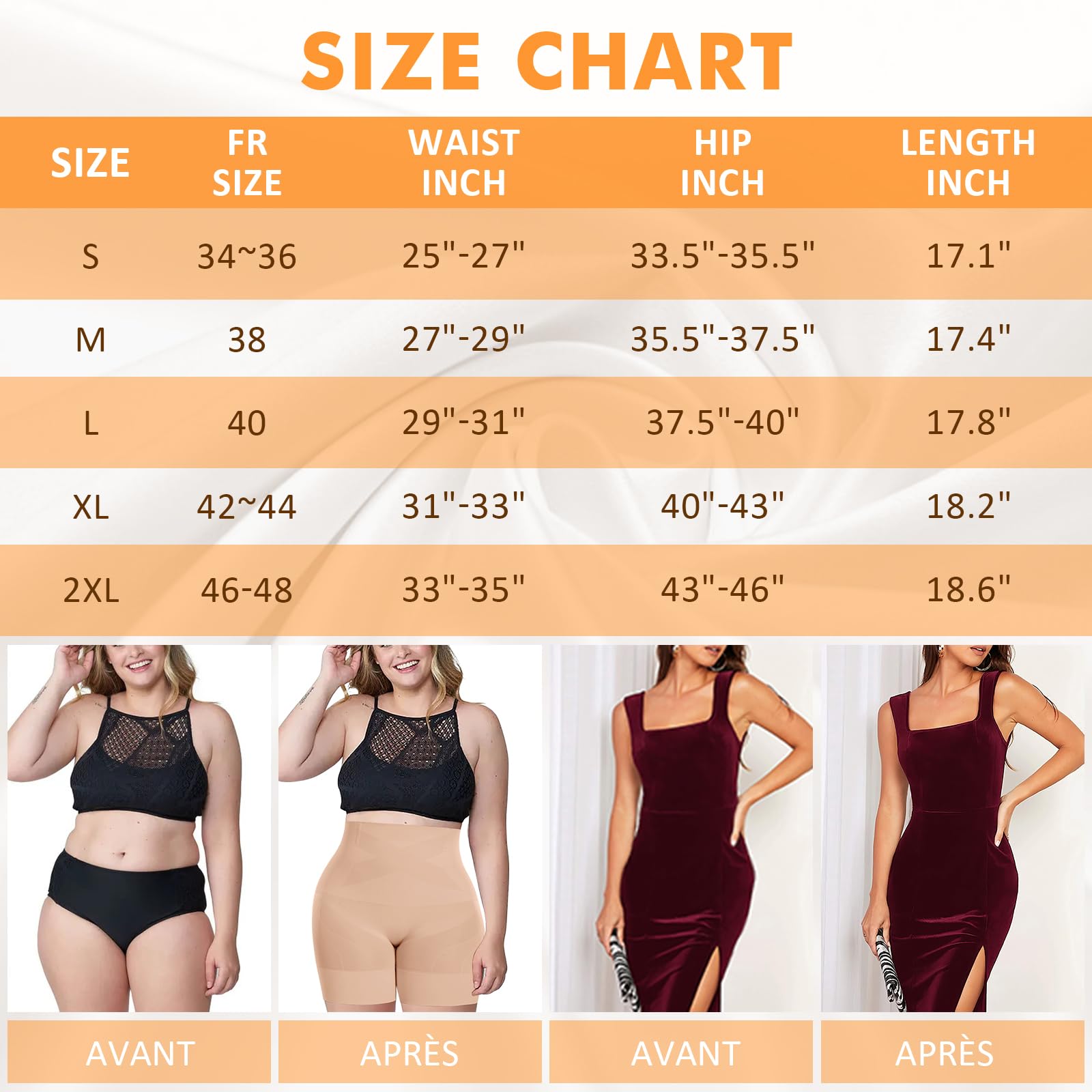 YARRCO Short Gainant Femme Ventre Plat Invisible Panty Gainant Taille Haute Gaine Amincissante Culottes Sculptantes Culotte Gainante sans Couture Short Anti Frottement Cuisse Shapewear