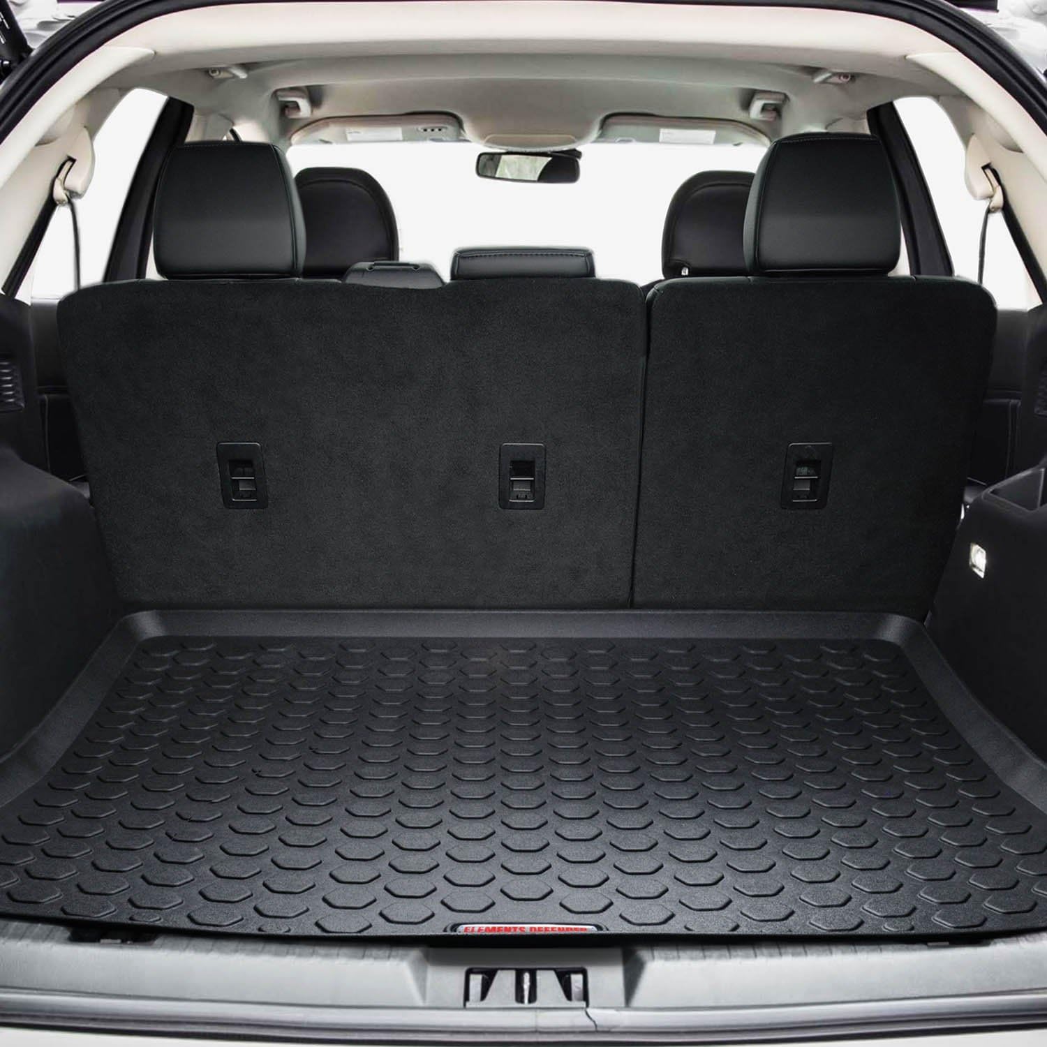 2015 - 2019 Ford Edge Cargo Mat by Elements Defender (GUARANTEED PERFECT FIT) Heavy-Duty All-Weather Trunk & Cargo Liner - 100% Weather Proof - Fits All Edge Models Between 2015 - 2019
