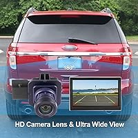Vista 4 de Cámara de seguridad de visión trasera de visión trasera de asistencia de estacionamiento compatible con 2011 2012 2013 2014 2015 Ford Explorer Views