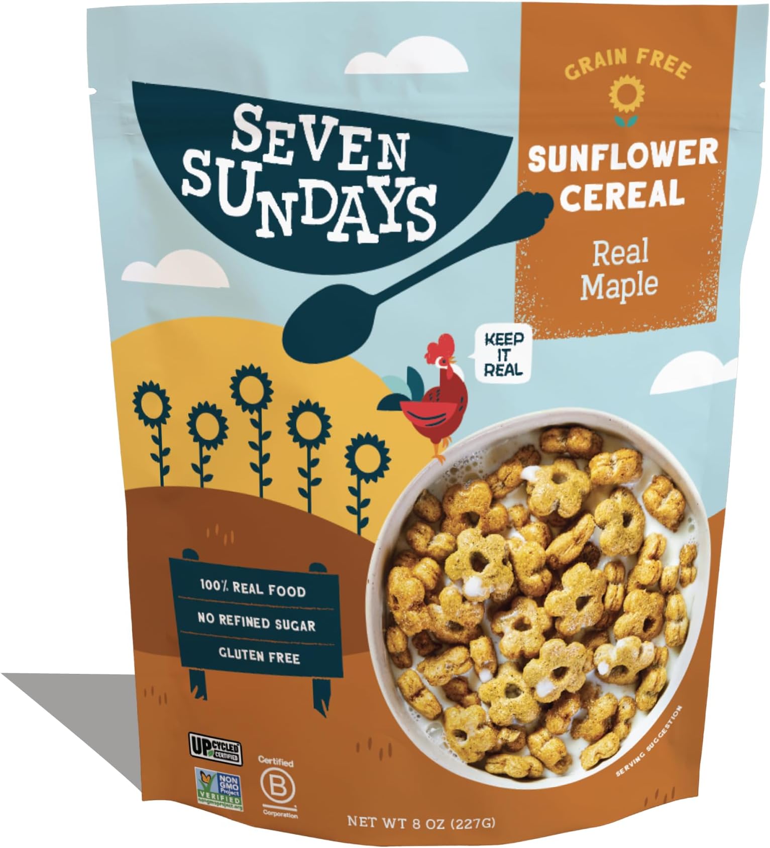 Seven Sundays Cereal Mple Sea Slt Gfree 8 OZ