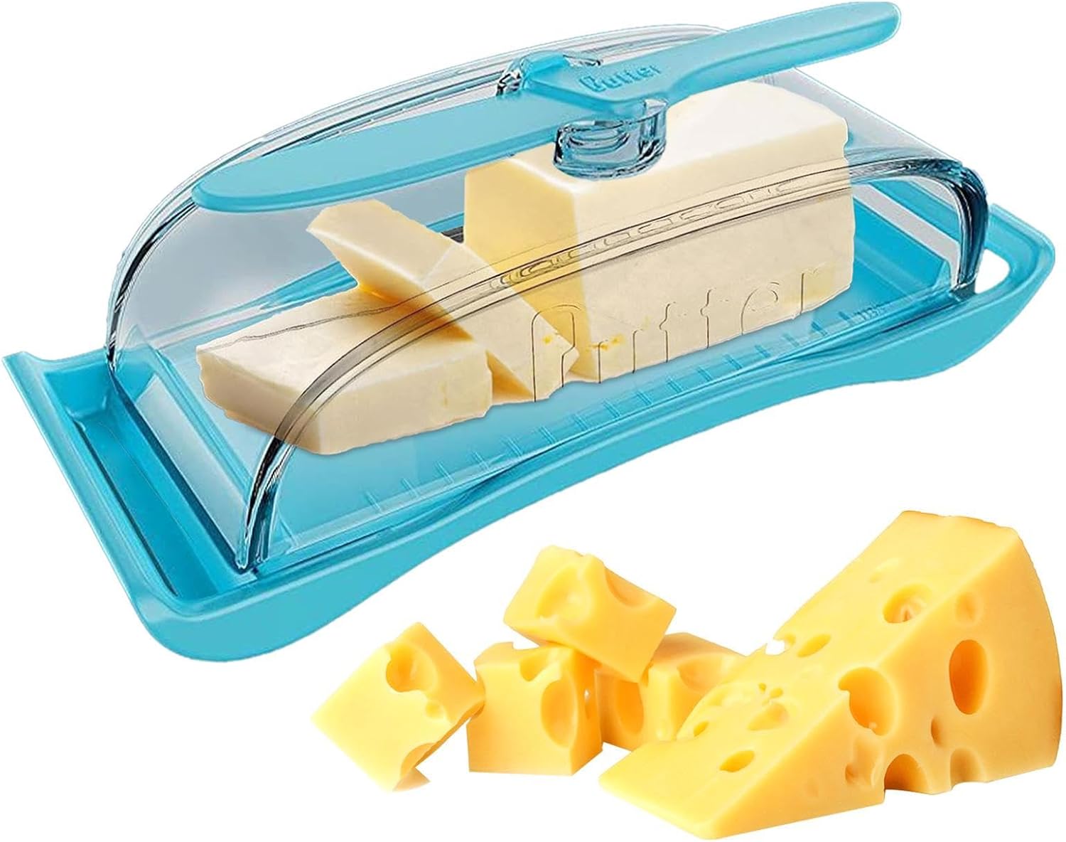 Butter Dish with Cover, Butter Dish with Lid for