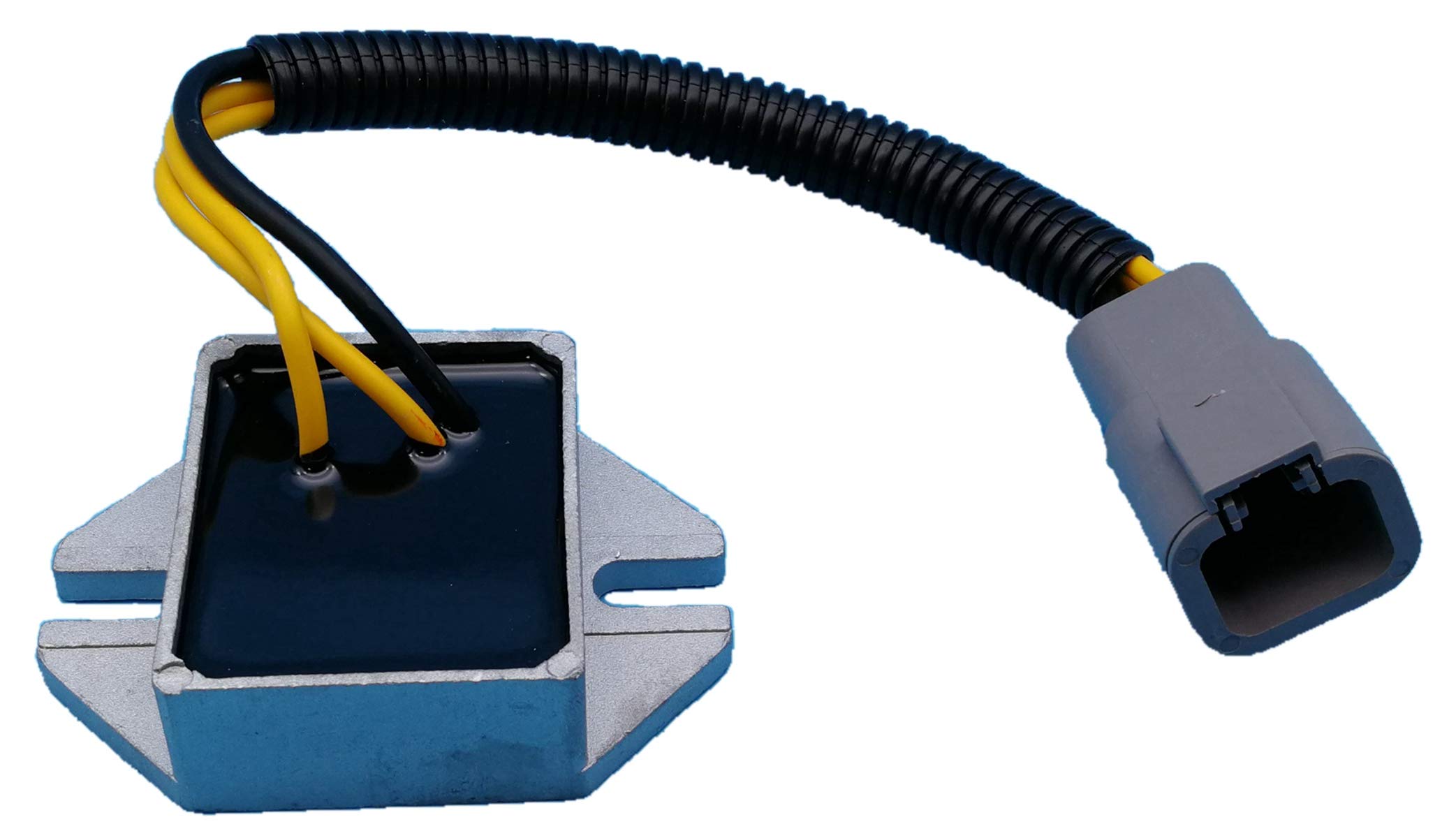 Voltage Regulator Rectifier Compatible with Lynx Ski-doo Rave Xtrim N-duro ZX Expedition Freestyle MXZ Skandic Summit Manual Crank Start Sport 300 380 550 550F Carb 515176188 2005-2009 Z220