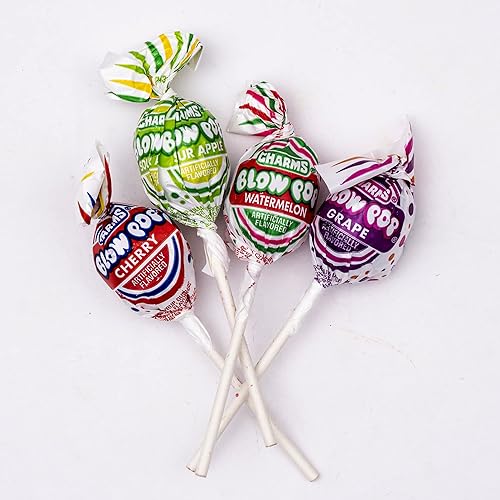Miniatura 2 de Blow Pops - Bolsa de 5 libras a granel de 5 libras de paletas de centro de chicle envueltas individualmente - Bolsas gigantes al por mayor de
