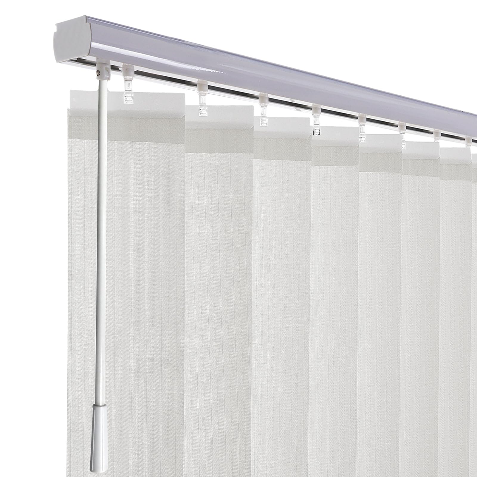 ら*い様 S / île シール sile curtain gilet Whit Amazon.com: Cordless Vertical White Window Blinds for Home, Light