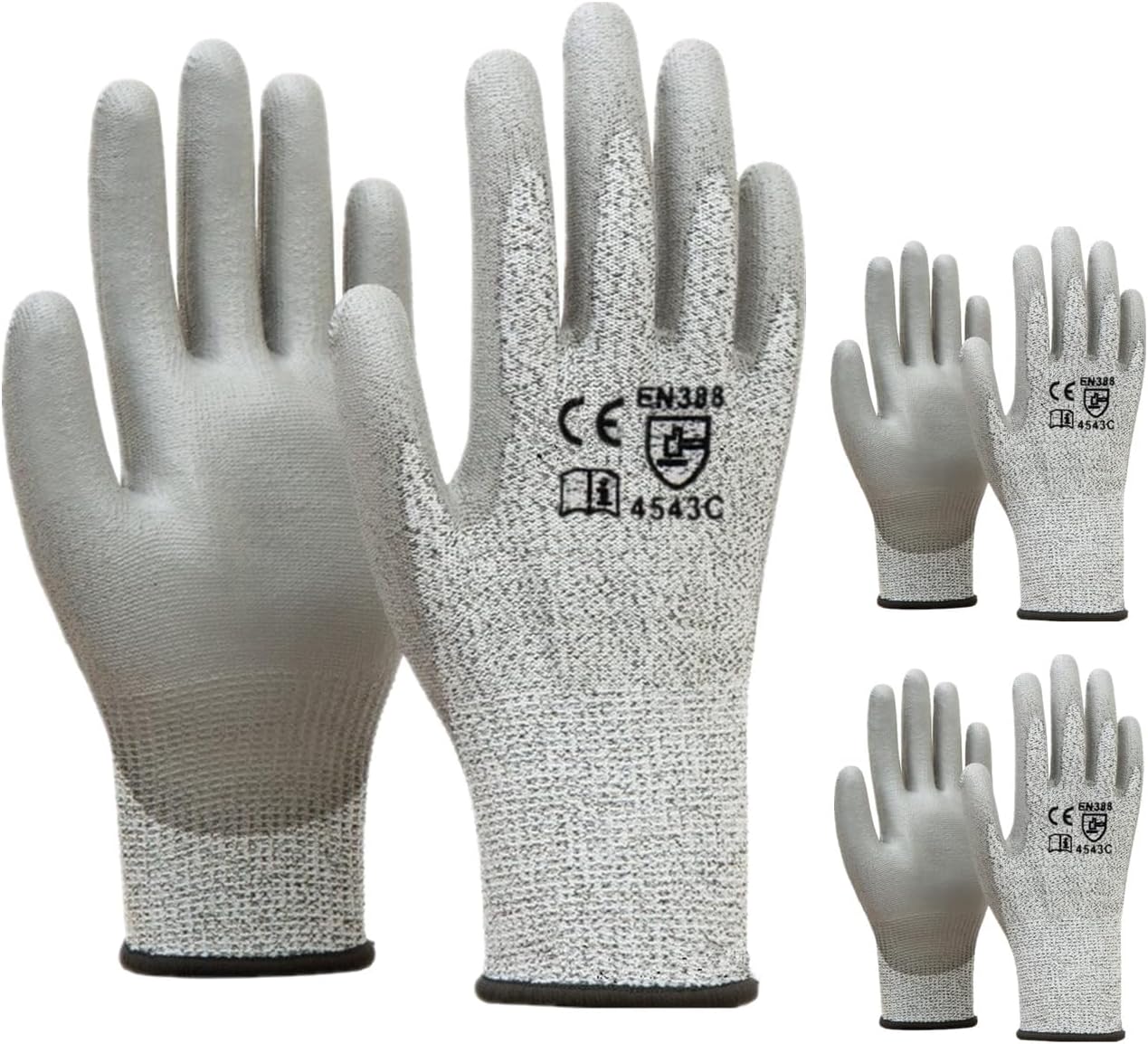 Spearfishing Gloves,2 Pairs Cut Resistant Diving Gloves Firm Grip, Lightweight for Lobstering, Scuba Diving,Crabbing