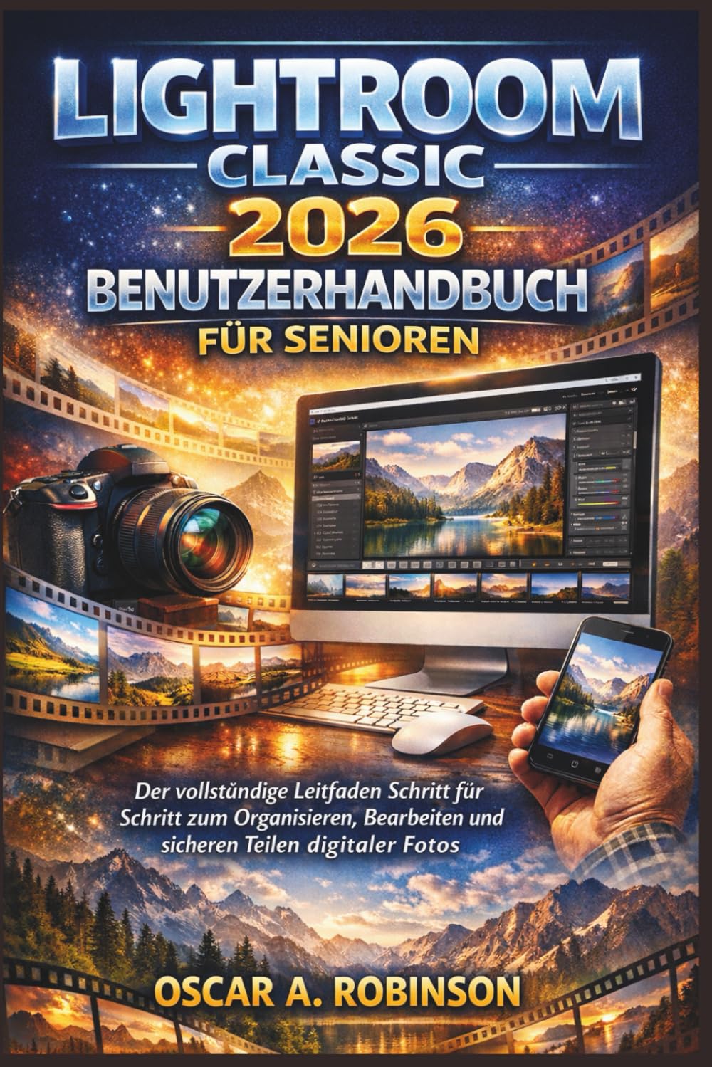 Lightroom Classic 2026 Benutzerhandbuch Für Senioren: Der Vollständige Leitfaden Schritt Für Schritt Zum Organisieren, Bearbeiten Und Sicheren Teilen Digitaler Fotos