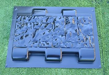 Concrete molds DIY Sold Mold for Concrete Decor Fence Pillar & Column Flower Garden Box Mod 1 F10