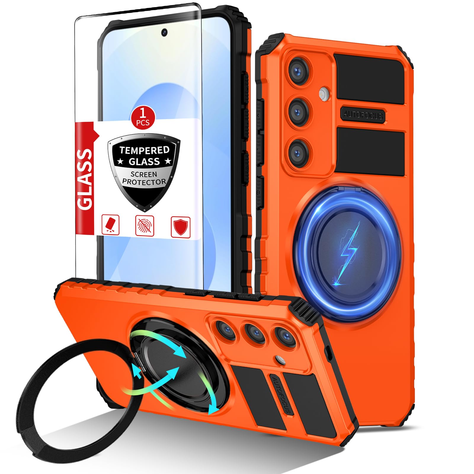 Amazon.com: IYTRRYH for Samsung Galaxy S25 Plus Case Magnetic