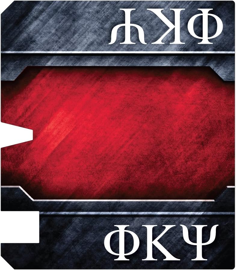 VictoryStore Outdoor Mailbox Cover - Phi Kappa Psi, Design 1, Armor, Magnetic Mailbox Cover