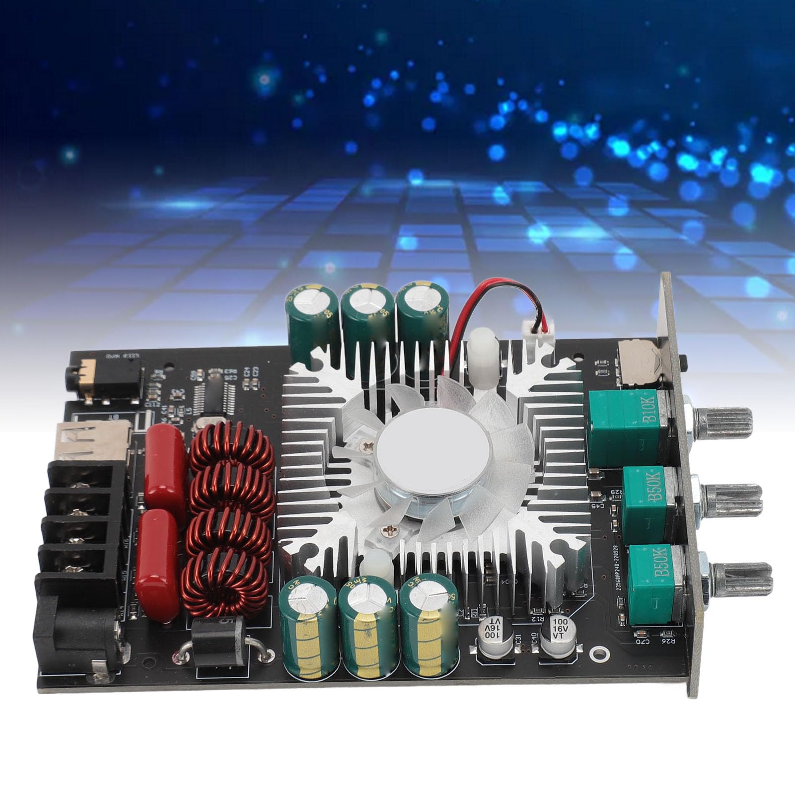 akiputa　オーダー ZK 1602T BT 5.0 Power Amplifier Board, TDA7498E Chip 160W X 2