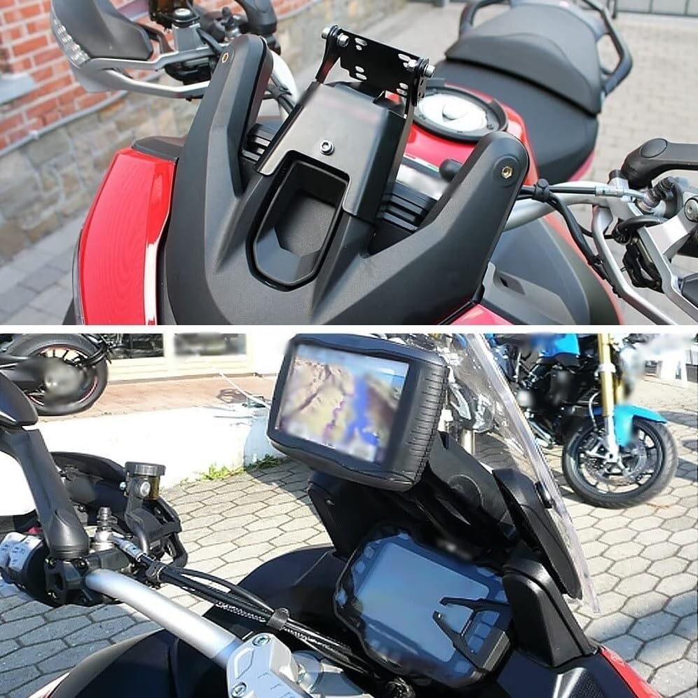 Support GPS moto anti vibrations Ducati Multistrada 1200 de navigation - 4