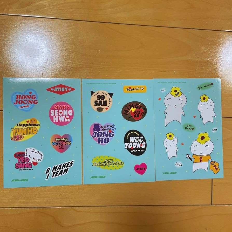 Amazon.co.jp: ATEEZ ATINY 3期キット 本国ファンクラブ会員
