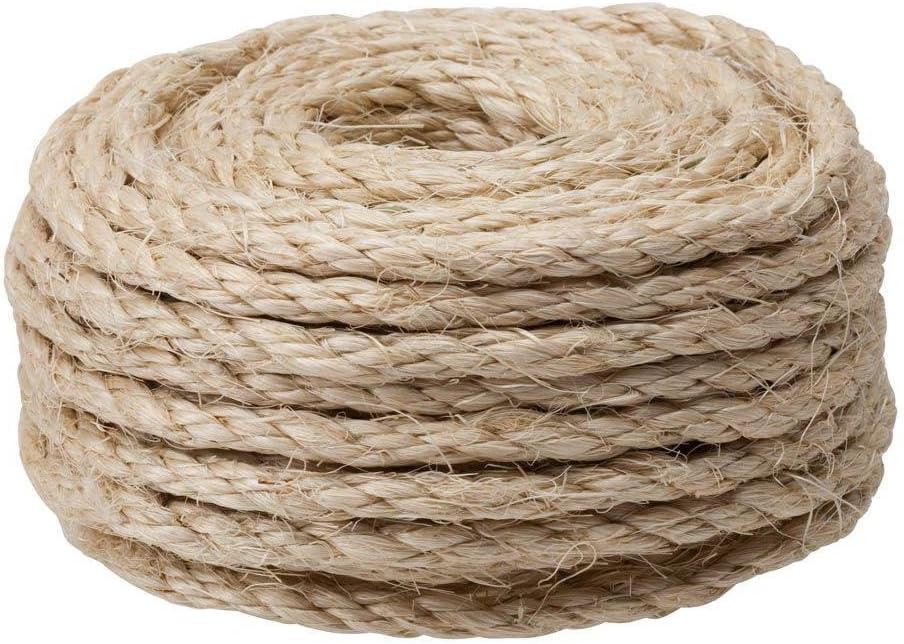 CAT Scratching Post - Replacement Sisal Rope: 3/8" x 50'