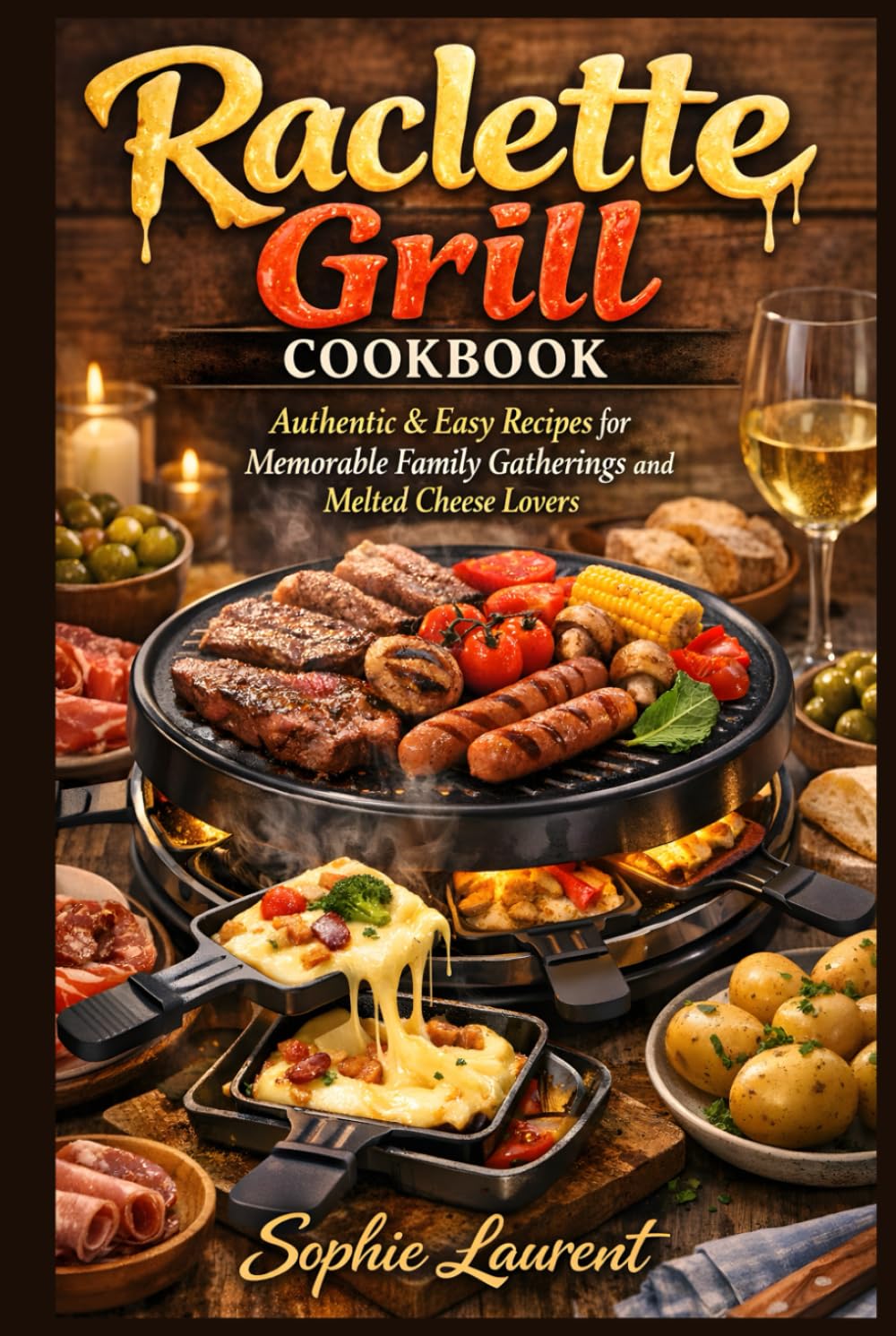 Raclette Grill Cookbook: Authentic & Easy Recipes for Memorable Family Gatherings and Melted Cheese Lovers