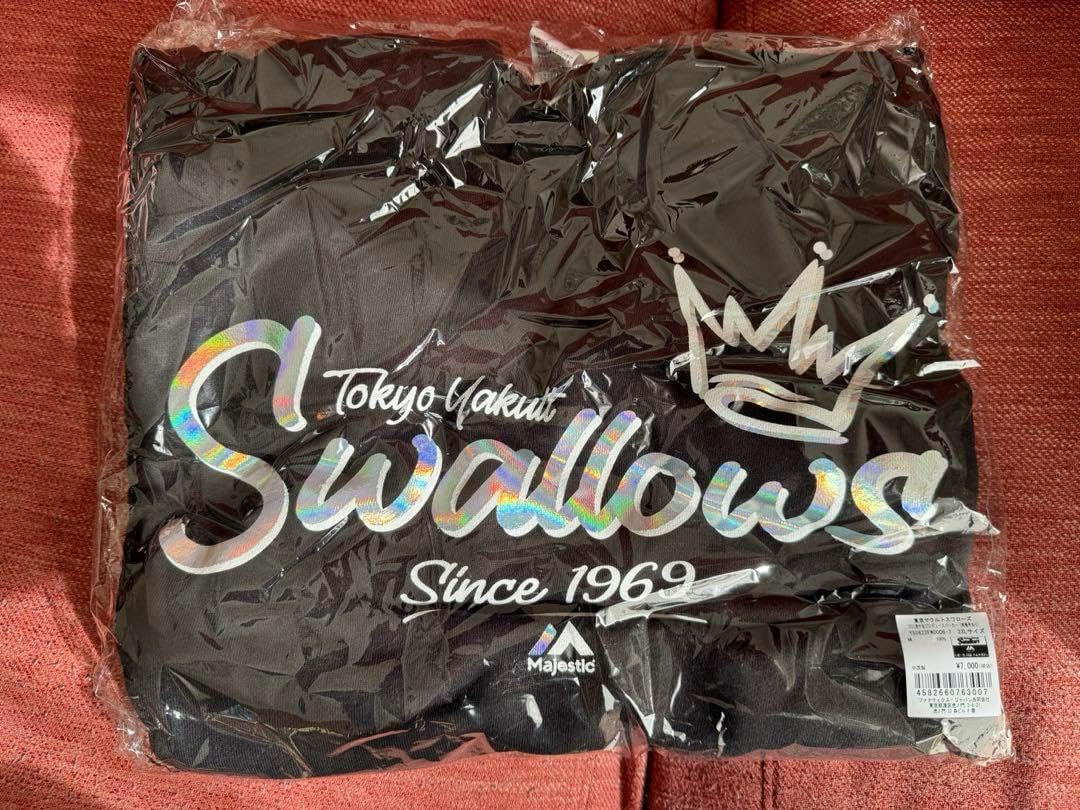 ヤ ク ル トスワローズ 2022選手会プロデュースパーカー 背番号7 長岡