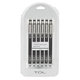 TUL® Mechanical Pencils, 0.7 mm, Black Barrels, Pack Of 6 Pencils