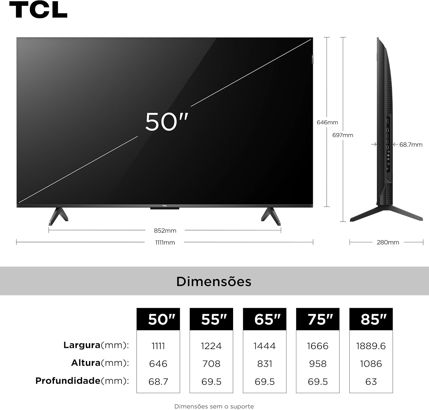 Review Smart TV TCL 50 P7K: descubra por que ela é a escolha perfeita para sua sala 5