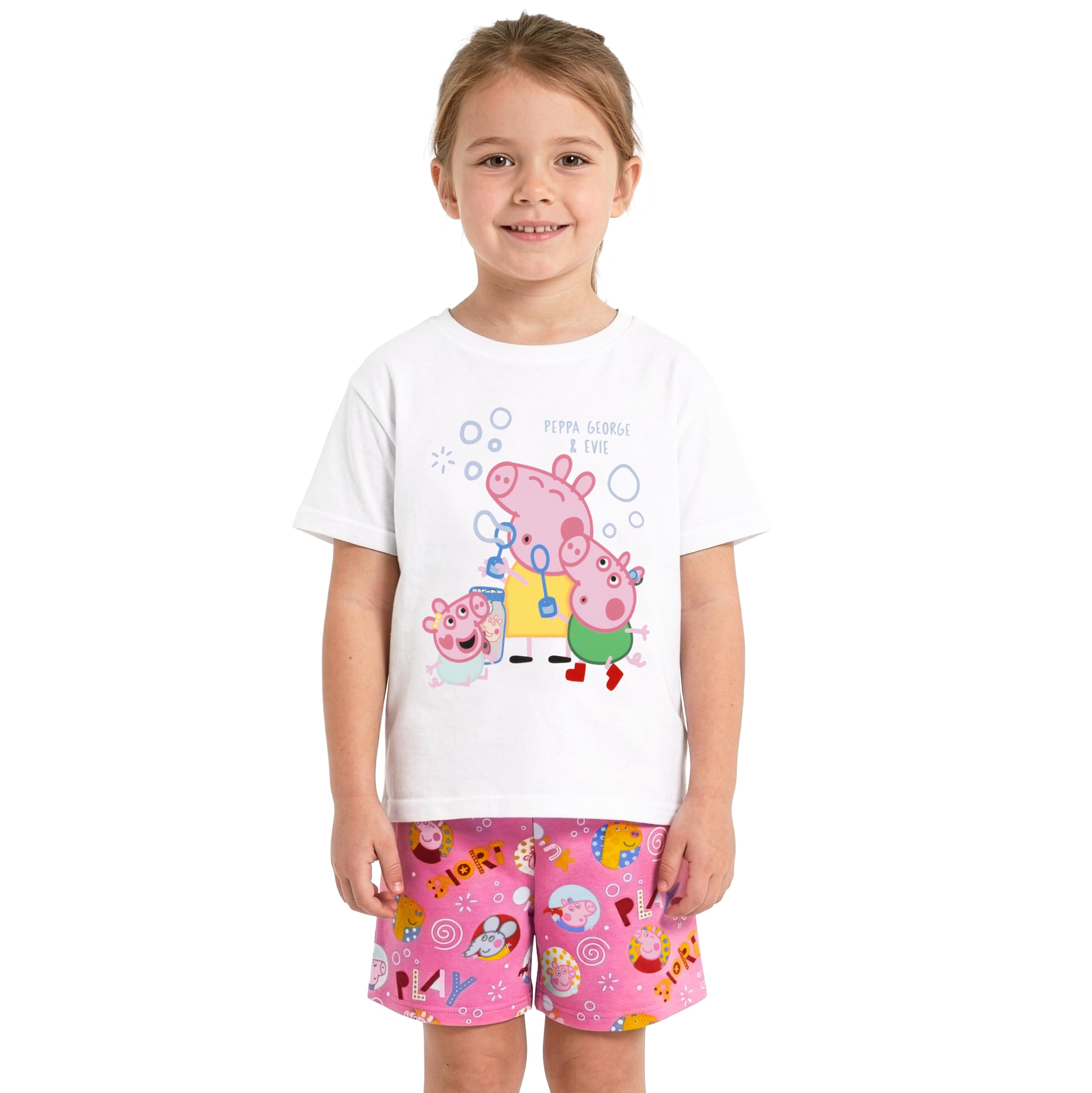 Peppa Pig Pigiama Bambina, Pigiama Bambina Peppa, George Ed Evie, Pigiamas per Bambini