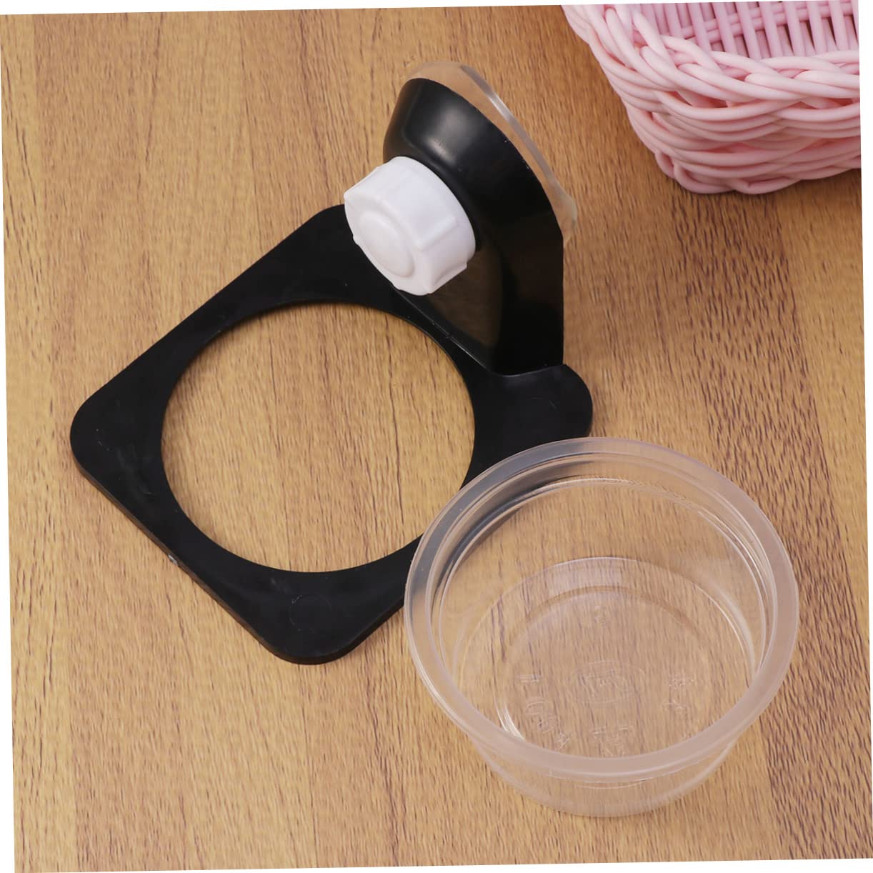 SUPVOX Reptile Food Tray Lizard Tank Bowl Gecko Feeder Space-Saving Stable Design