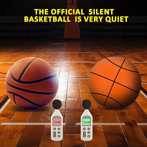 Miniatura 5 de Yhngwumg - Pelota de entrenamiento para interiores de tamaño oficial 7 (29.5 pulgadas), espuma suave de alta densidad y bajo ruido, fácil agarre,