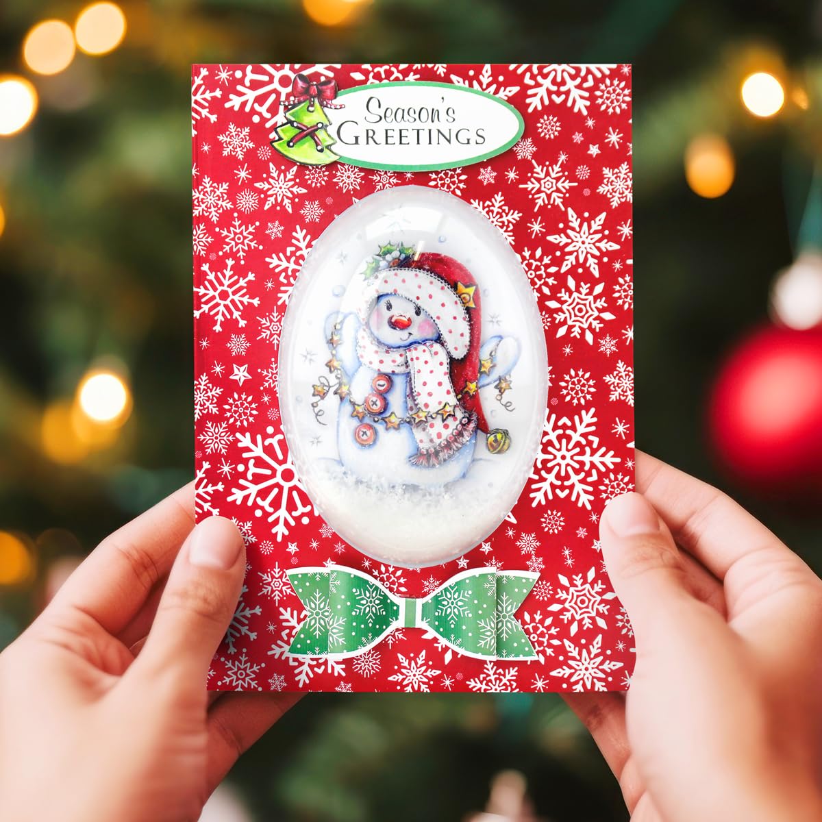 Katy Sue Snowmen Scenes Die Cut Decoupage Pack. 12 Pre-Cut Decoupage Paper Sheets for Christmas Card Making Supplies Featuring Images of Snowmen, Card Toppers, & Sentiments