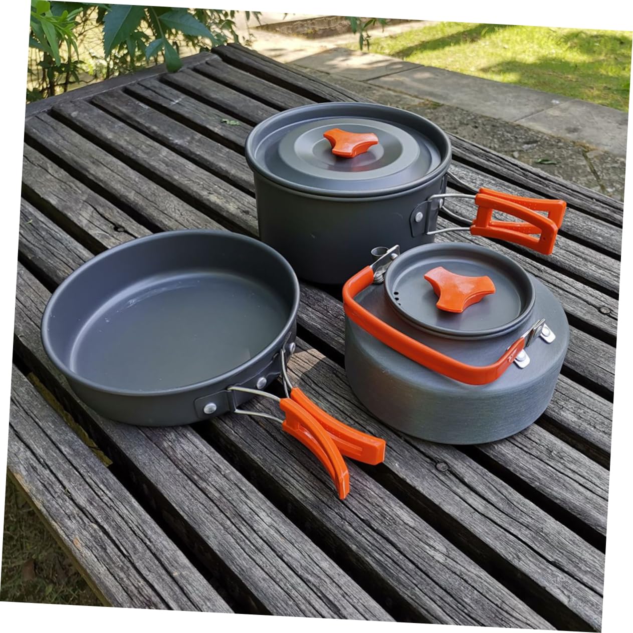 1 set Utensili per Attività Outdoor per Picnic e Escursioni
