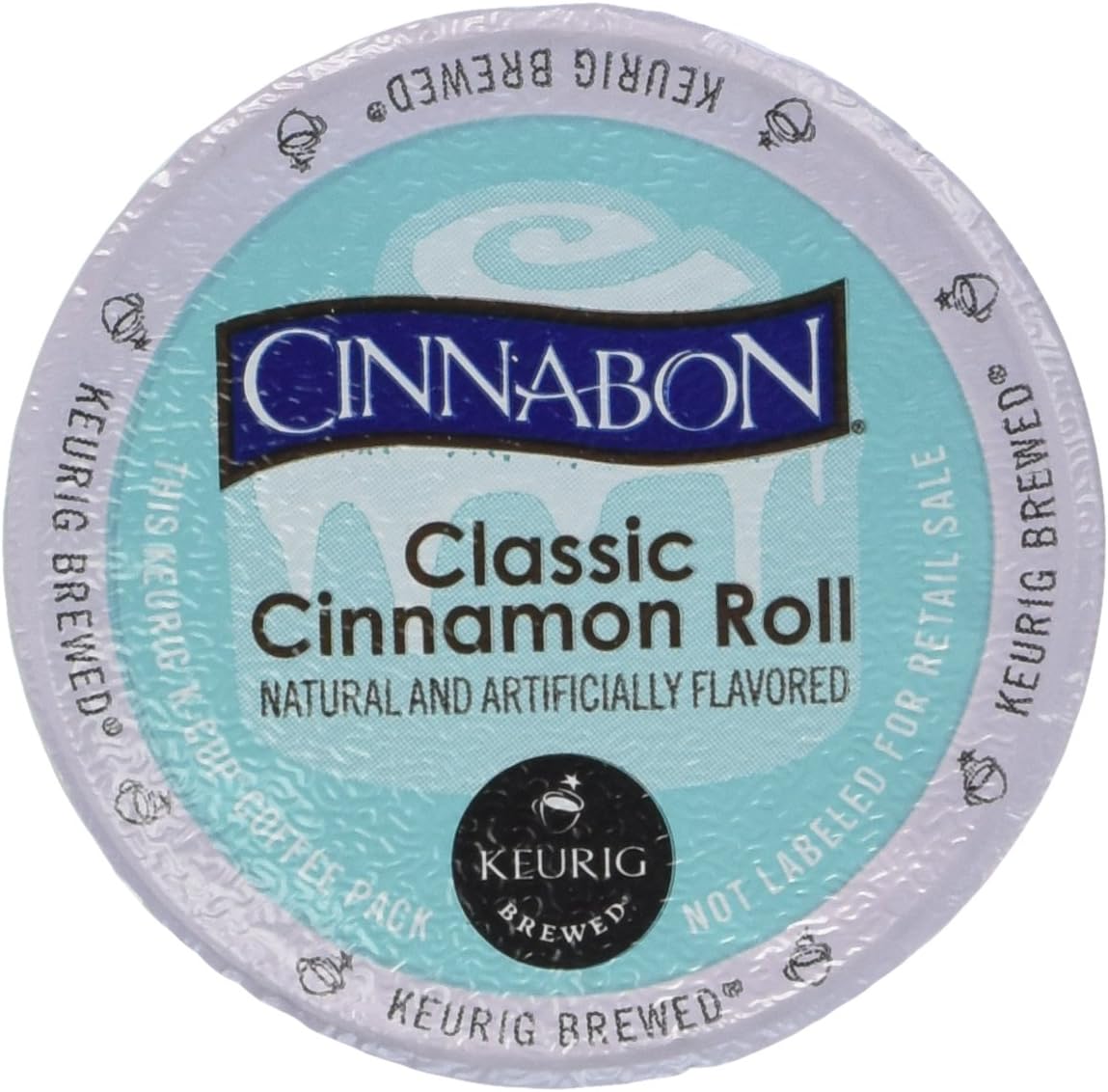 Classic Cinnamon Roll Coffee Keurig K-Cups, 18 Count