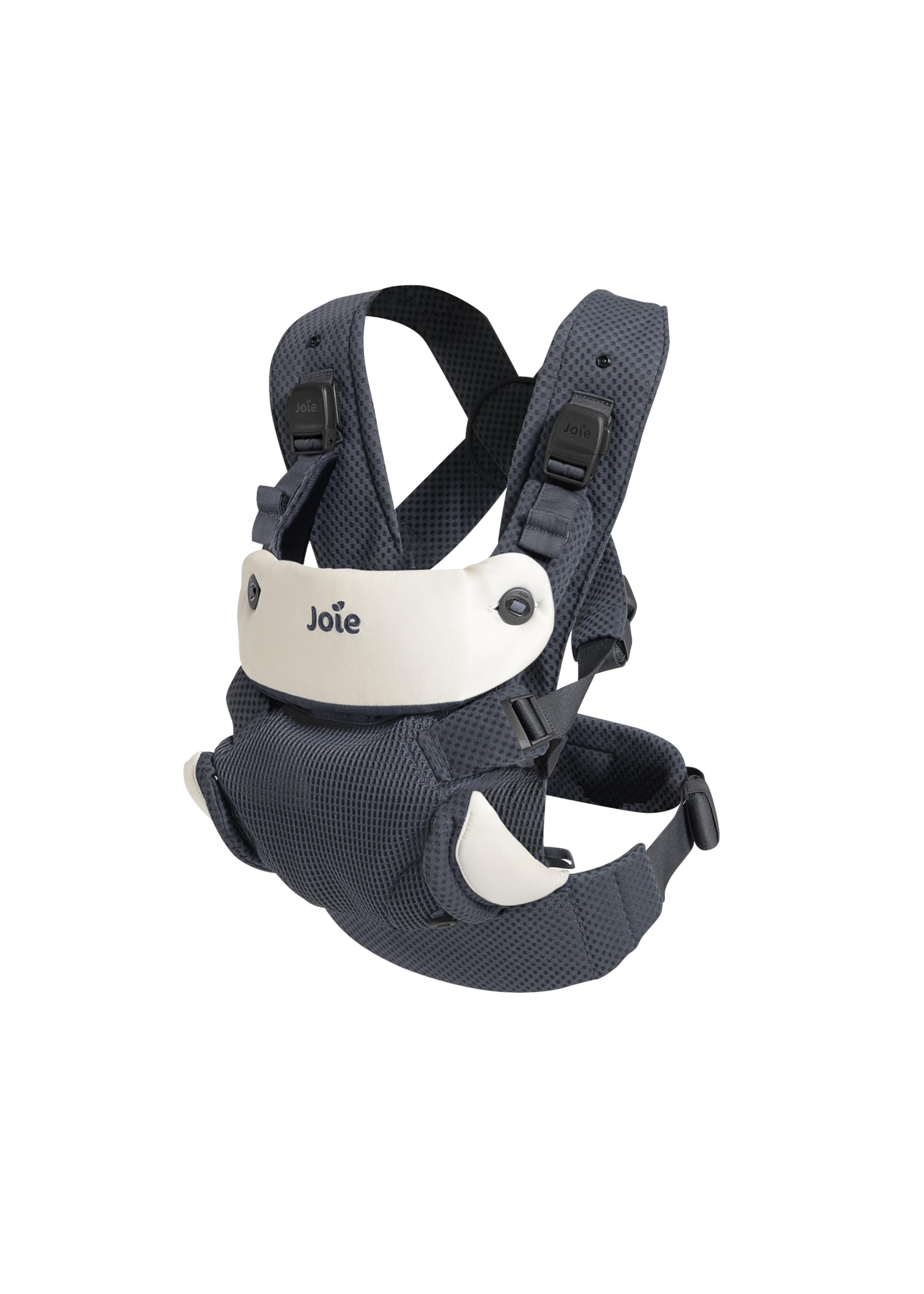 Joie savvy™ lite air 3in1 Babytrage, Geburt bis 3 Jahre (3,5–14 kg), Indigo | Babytrage mit 3 tragevarianten, Leichte Meshgewebe, neugeborenenstütze, magnetverschlüssen und ergonomischem komfort.