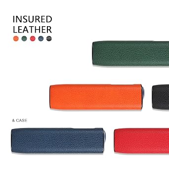 ILUMA i ONE Slim Fit PU Leather Grain Shockproof Scratch-Resistant Slim Design Protective Case - Red/Black/Green/Blue/Orange (Blue)