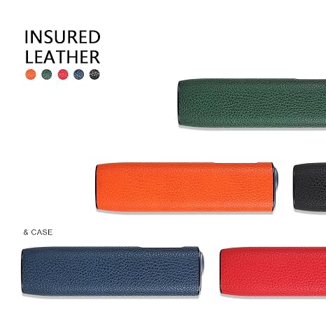 ILUMA i ONE Slim Fit PU Leather Grain Shockproof Scratch-Resistant Slim Design Protective Case - Red/Black/Green/Blue/Orange (Blue)