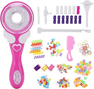 أداة تضفير الشعر الكهربائية من ميلتريب، جهاز تضفير شعر أوتوماتيكي مع إكسسوارات تزيين الشعر للأطفال، لتصفيف الشعر بنفسك