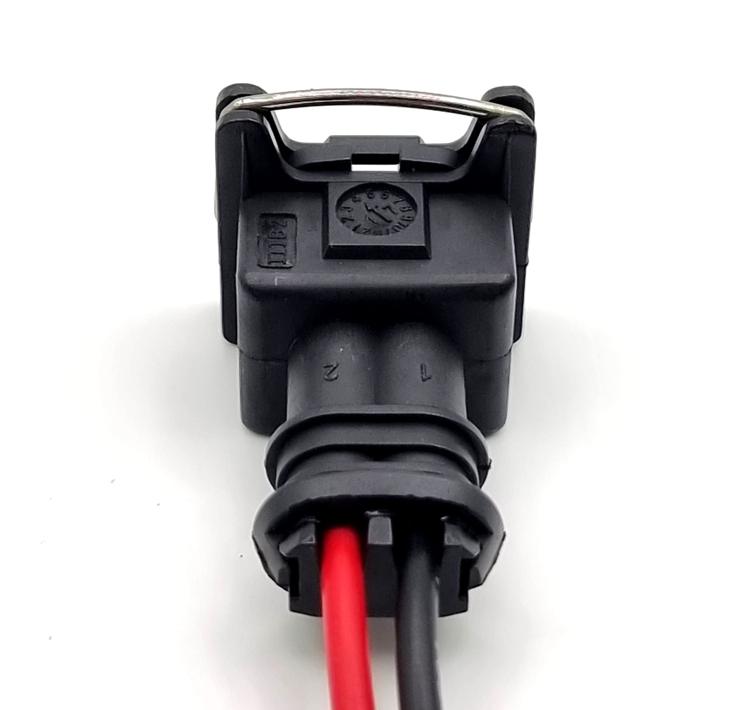 4 X EV1 Delphi Type Fuel Injector Connector Plug 2Way - FITS LS / Harley 7224495 £11.99 - UK