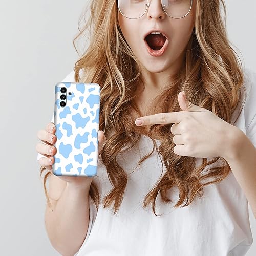Miniatura 2 de SM Cases - Funda para Samsung Galaxy A13 5G, diseño de piel de vaca, diseño impreso en 3D, carcasa de plástico duro para Samsung Galaxy A13 (5G).