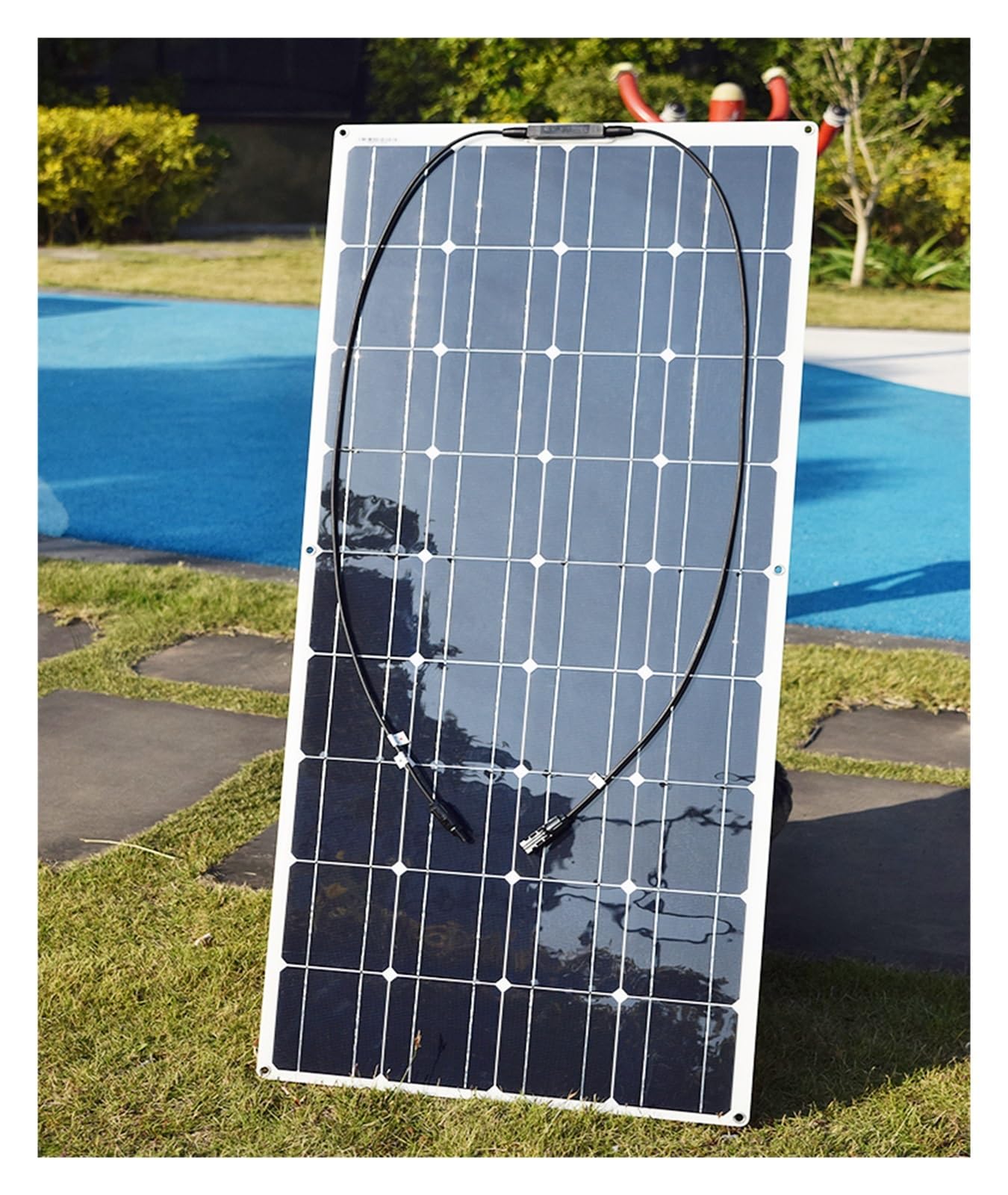Kit pannello solare 12V 450W 300W 150W Caricabatteria di pannelli fotovoltaici flessibili for la casa Auto Barca Campeggio Viaggi all'aperto Fornitura Energia Efficiente Affidabile(30w 5v)