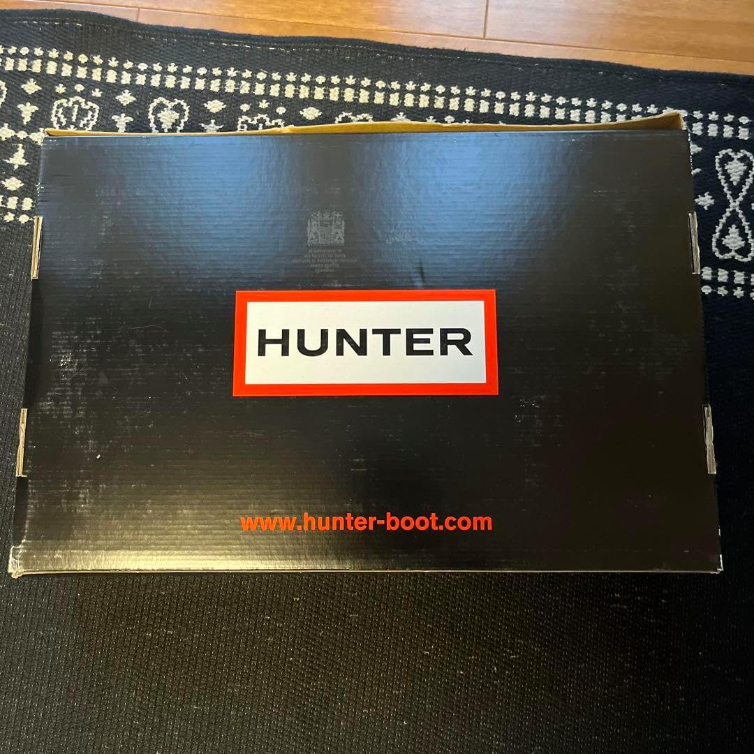 HUNTER 長靴 ダークパープル