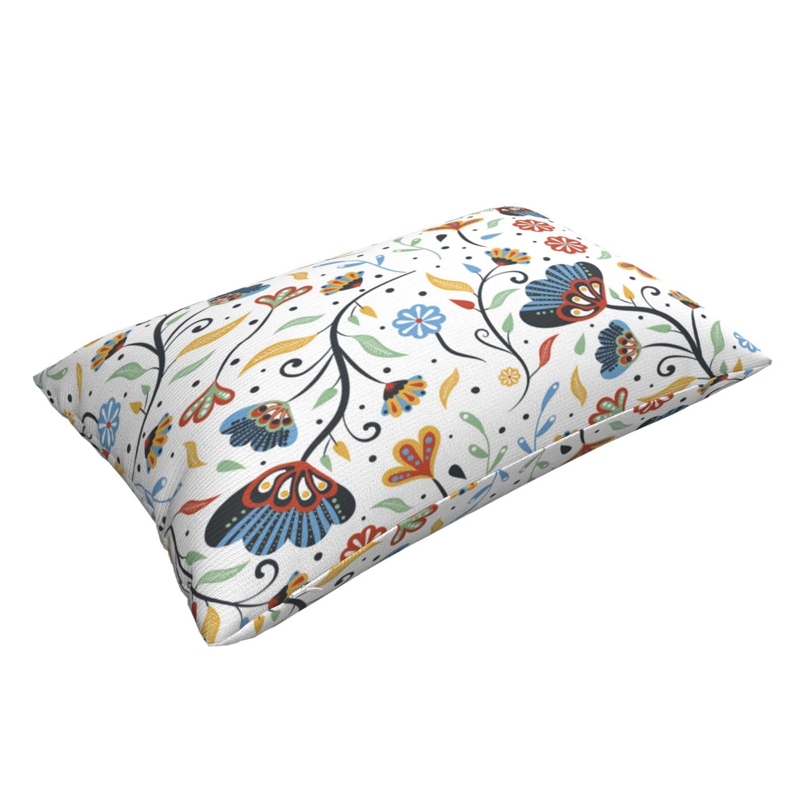 Federe Cuscino Rettangolari Ramirar 30x50 Cm - Set Da 2 In Cotone E Lino - Decorazione Casa Divano E Auto - Scritta Merry Christmas