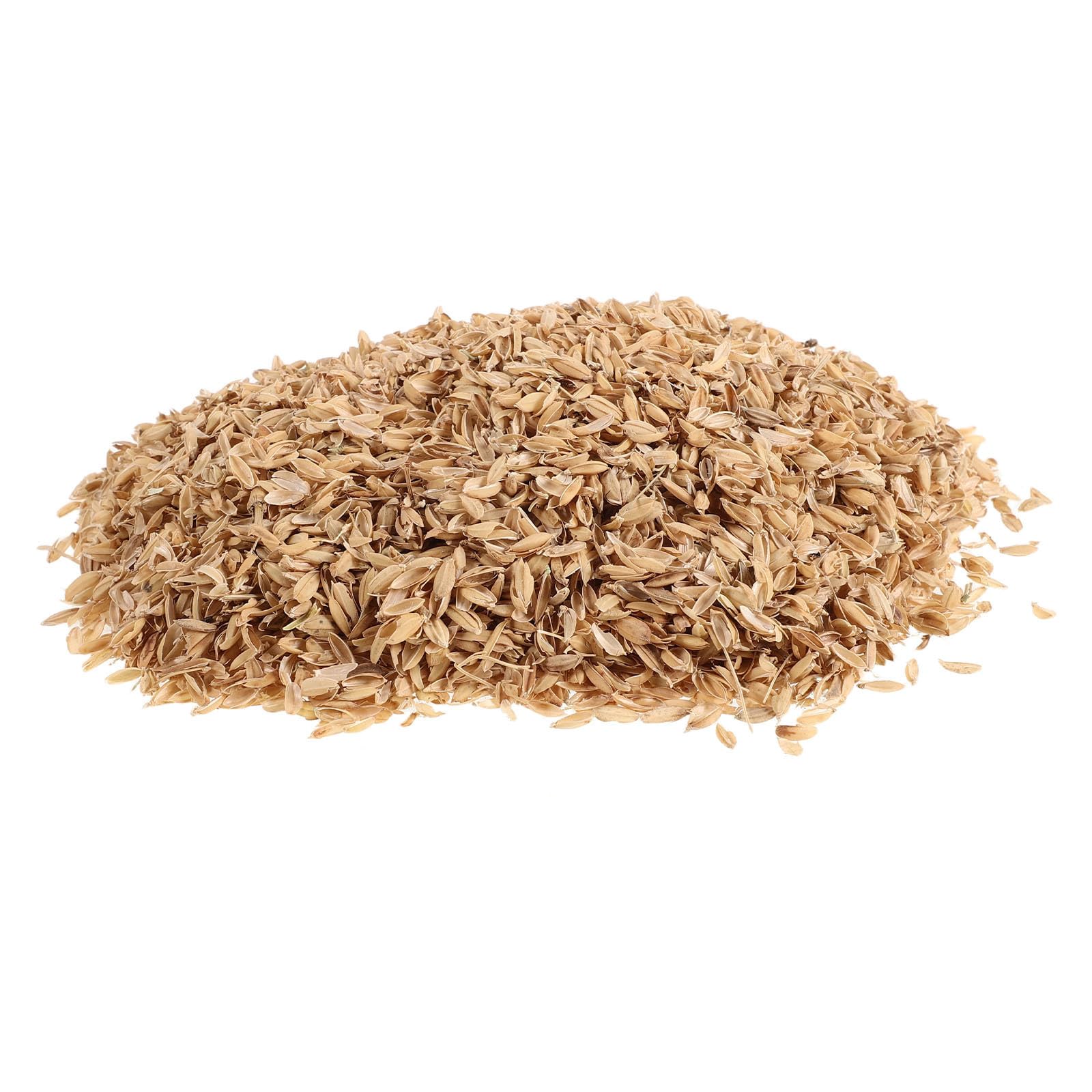 1 Set Natural Rice Hull for Chicken Bedding - Poultry Nesting Material for Coop and Nest Boxes Hen House Bedding and Garden Mulch 1.5kg/Set
