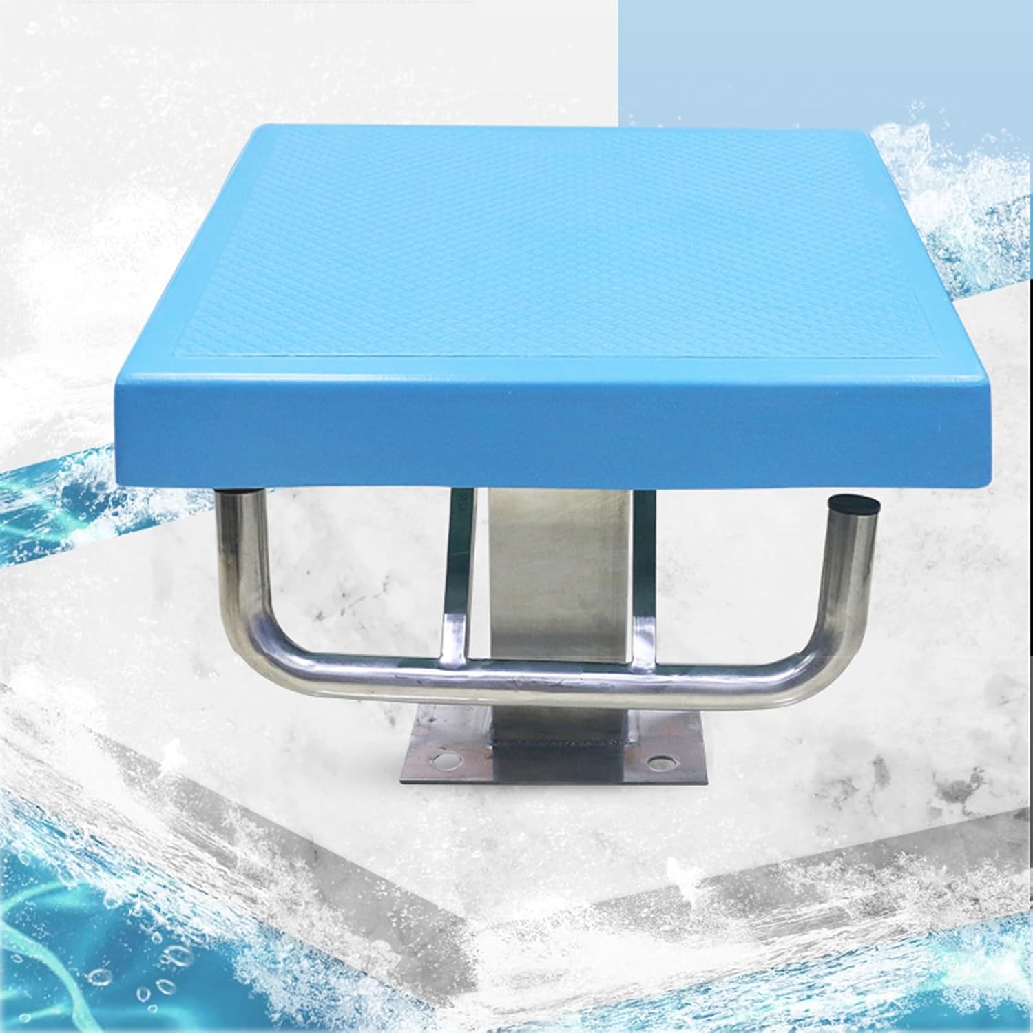 Professional Diving Board for Competition, Indoor/Outdoor Use, Stainless Steel Base, Durable Diving Platform for Pools, Easy Direct Installation, Ideal for Stadiums